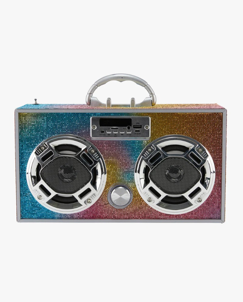 Trend Tech Brands - Swirl Bling draadloze boombox met FM-radio