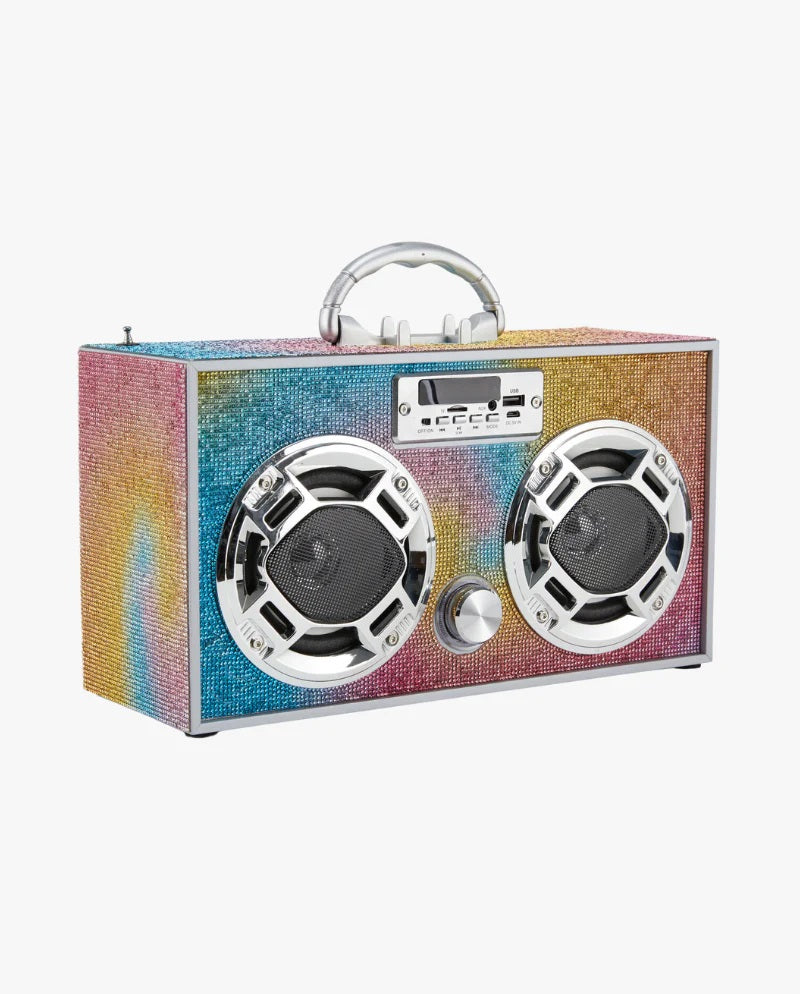 Trend Tech Brands - Swirl Bling draadloze boombox met FM-radio